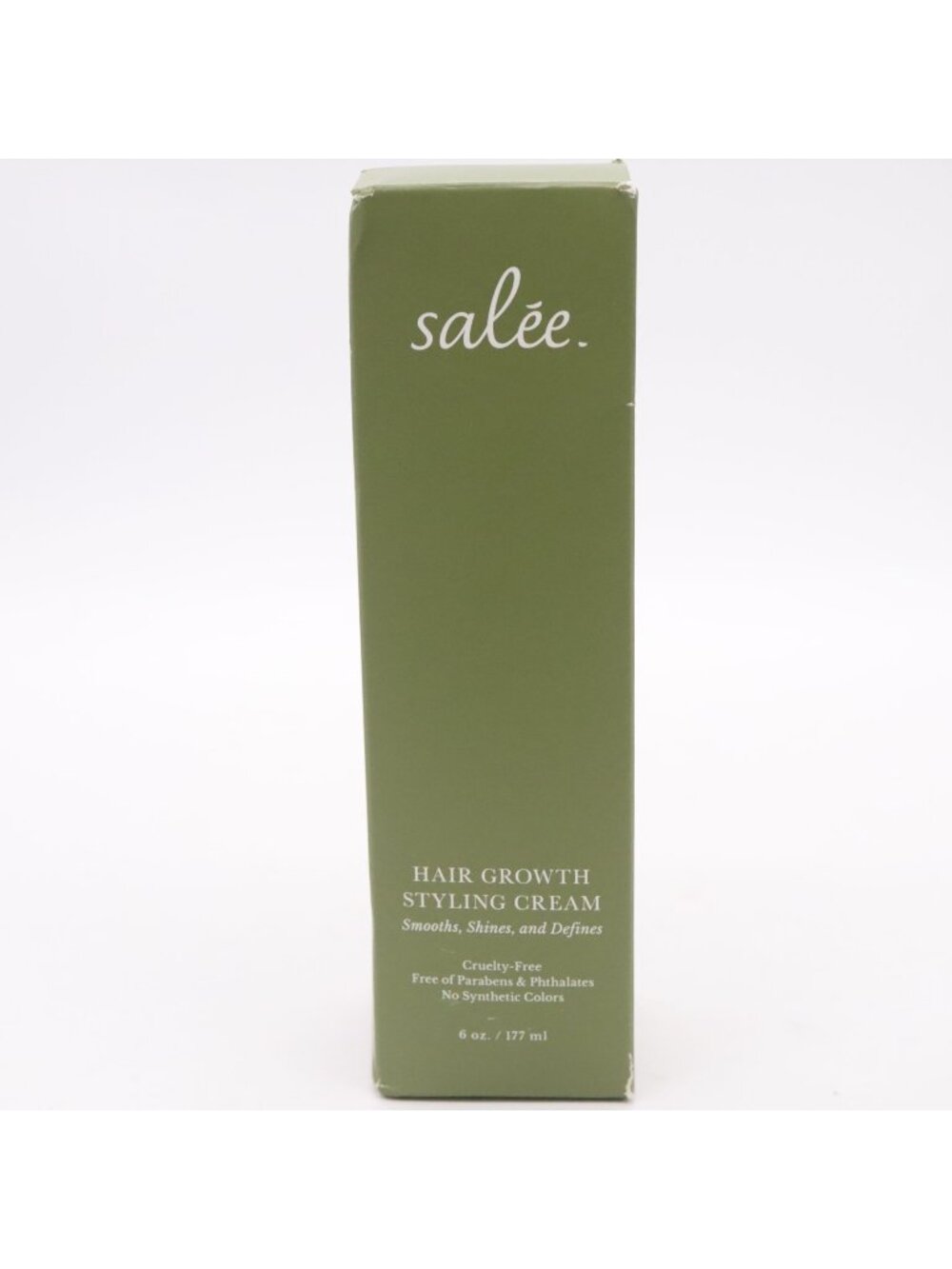 Salée Hair Growth Styling Cream 6 Oz Smooths Shines & Defines Paraben-Free